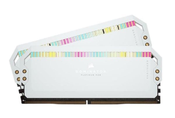 CORSAIR Dominator Platinum RGB - DDR5 - sats - 32 GB: 2 x 16 GB - DIMM 288-pin - 5200 MHz / PC5-41600 - CL40 - 1.25 V - vit