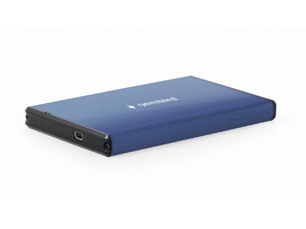 Gembird EE2-U3S-3-DB - Lagringskabinett - 2,5" - SATA - USB 3.0 - dyp blå