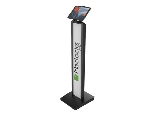 Compulocks Cling BrandMe Universal Tablet Floor Stand Black - Jalusta - tabletille - lukittava - teräs - musta - näytön koko: enintään 13" - kiinni...