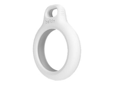 Belkin F8W974btWHT, Avaimenperä äänellä, Valkoinen, Naarmuuntumisenkestävä, 1 kpl, AirTag, 6,5 g
