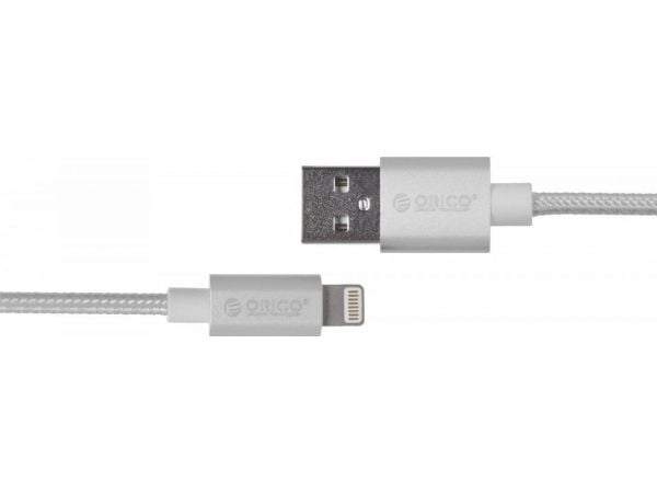 USB-kabel Orico USB-A til Lightning 1 m grå (LTF-10-V1-SV-BP)