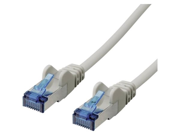 ABUS TVAC40831, 5 m, Cat6a, S/FTP (S-STP), RJ-45, RJ-45, Hvit