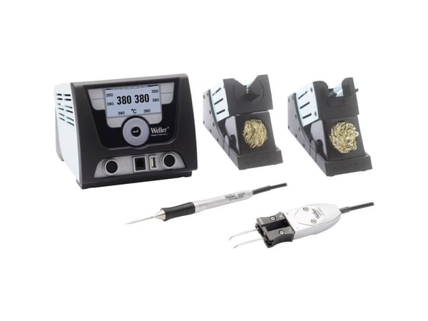 Weller WX 2021 Set, 2 kanaler, 2 °C, 100 °C, 550 °C, 255 x 128 pixel, 200 W