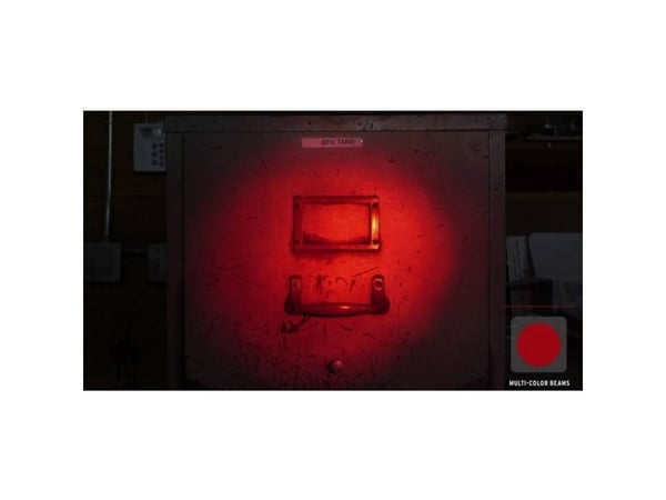 COAST FL13 - Hodelykt - LED - 4-modus - hvitt/rødt lys