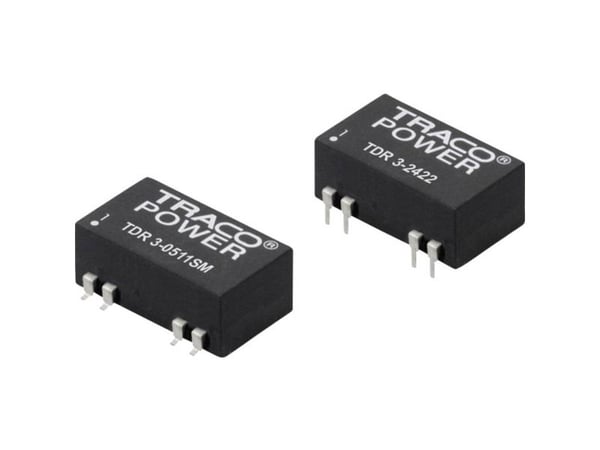 Traco Power TDR 3-0511SM, 17,2 mm, 8,7 mm, 18,9 mm, 4,5 g, 3 W, 4.5-9 V