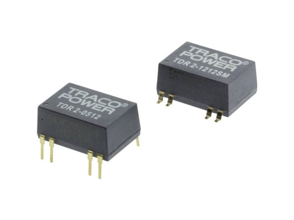 Traco Power TDR 2-2413SM, 17,2 mm, 8,7 mm, 18,9 mm, 4,5 g, 2 W, 18-36 V