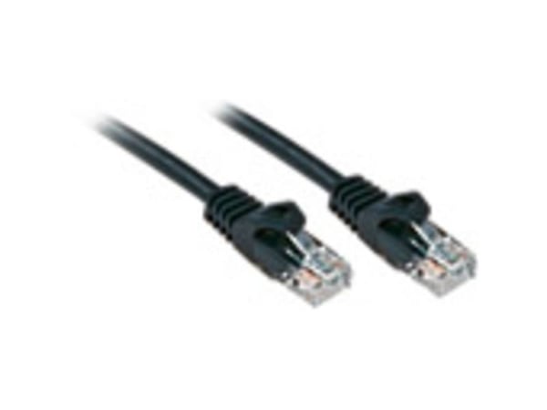 Lindy 48190, 0,3 m, Cat6, U/UTP (UTP), RJ-45, RJ-45, Svart