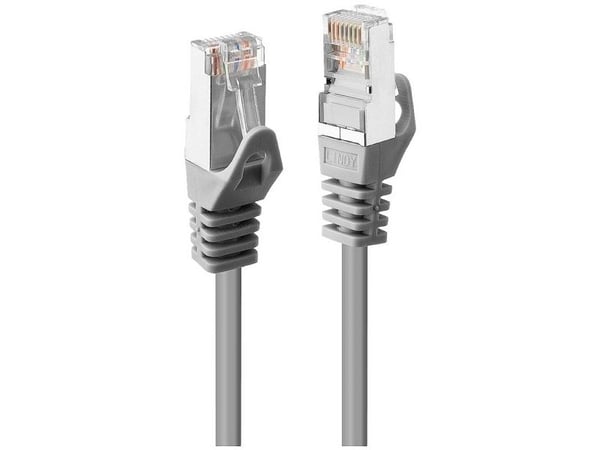 Lindy 47248, 10 m, Cat6, F/UTP (FTP), RJ-45, RJ-45, Grå