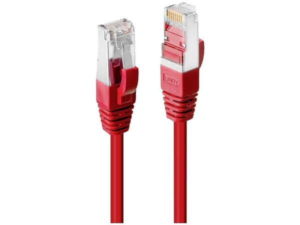 Lindy 45625, 5 m, Cat6, S/FTP (S-STP), RJ-45, RJ-45, Rød