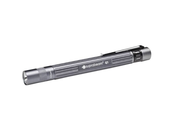 Suprabeam Q1 SUPRABEAM Q1 penlight batteridrevet LED (RGB) 14,2 cm grå