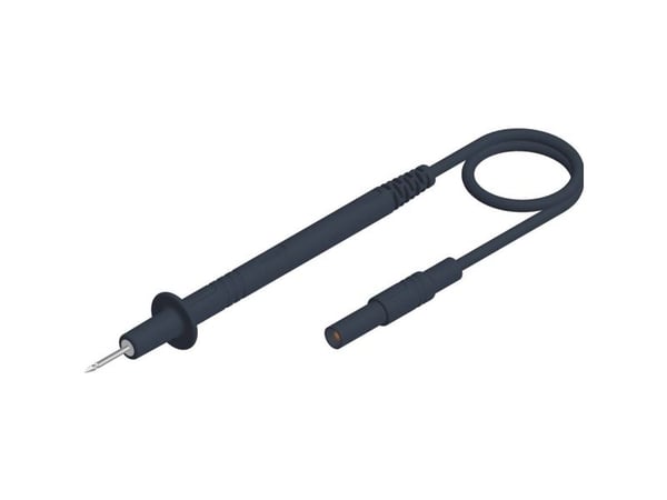 Hirschmann Test & Measurement PL 2700 S sw Prøveledning Testspids 4 mm-stik 1.00 m Sort 1 stk