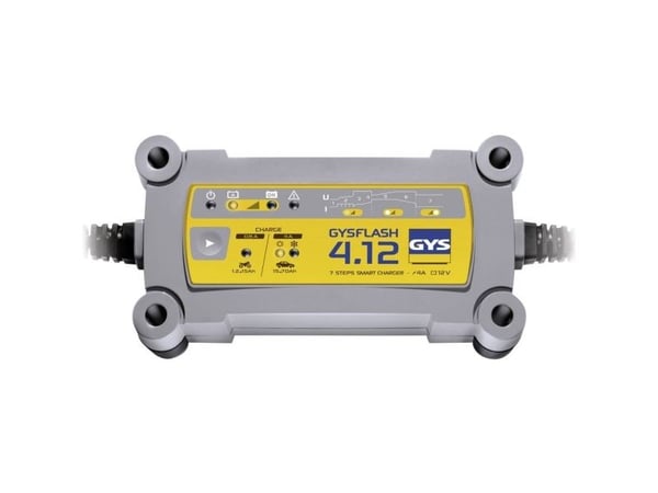 GYS batterilader GYSFLASH 4.12, 12 V, 0,8-4,0 A (029422)