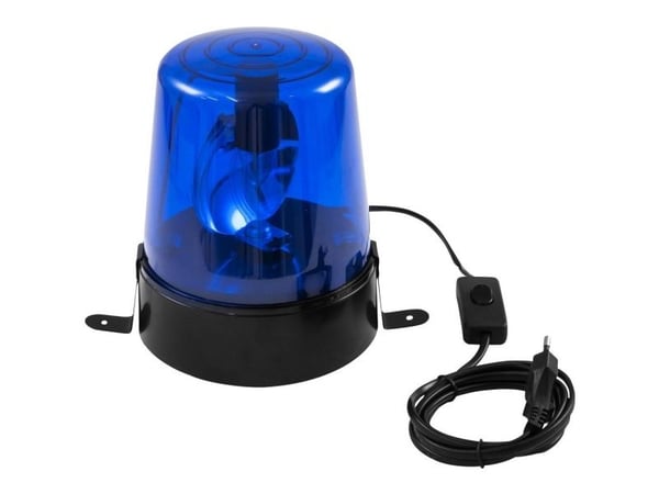 EUROLITE LED-politilykt DE-1 blå (50603028)