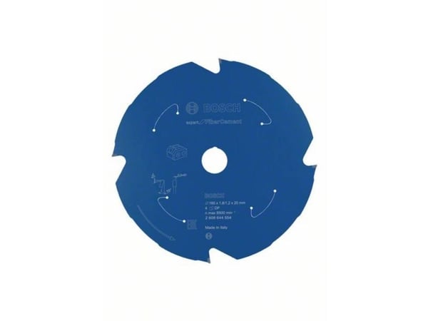 Bosch RUNDSAVKL EXP ACCU FIBERCEM 160X20MM 4T