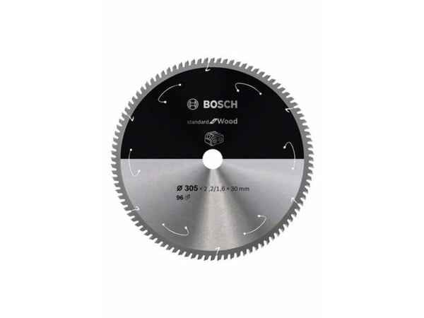 Bosch RUNDSAVKLINGE ACCU STD TRÆ 305X30MM 96T 96T
