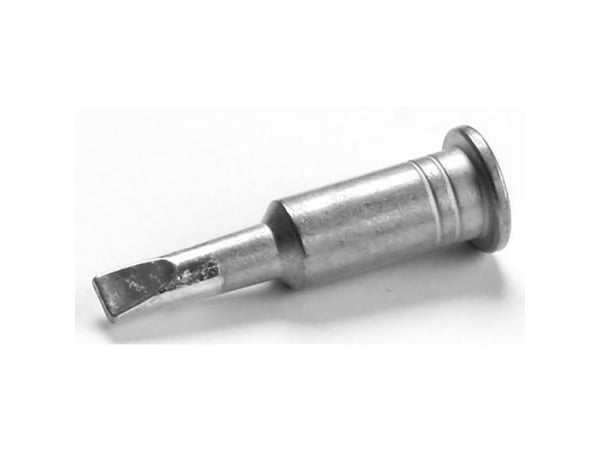 Ersa loddetipp meiselform rett spiss, størrelse 4,80 mm, 1 stk