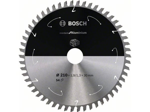 Bosch RUNDSAVKLINGE ACCU STD ALU 210X30MM 54T