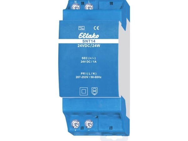 ELTAKO SNT14-24V/24W Kytkentävirtalähde 24V DC/24W (30014032)