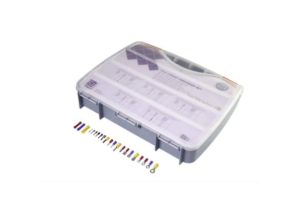 TRU COMPONENTS TC-6648520 Klemmeforbindelsesstykker-sortiment 4300 stk