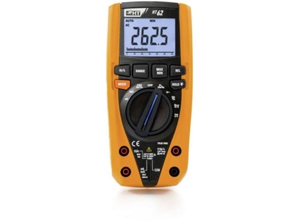 Digital multimeter 600VDC/1mV 10AAC/0,1µA 10ADC/0,1µA 60MOhm (HT62)