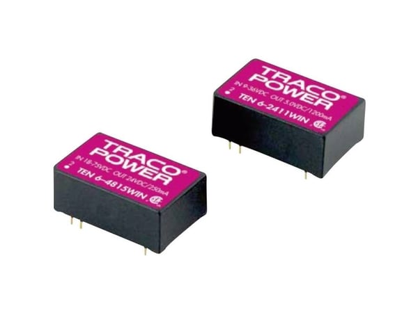 Traco Power TEN 6-2423WIN, 20,3 mm, 10,2 mm, 31,8 mm, 12,7 g, 6 W, 9-36 V