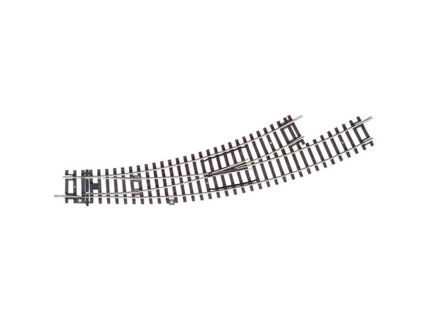 H0 Piko A-spor 55227 kurveskifter, venstre, 1 stk