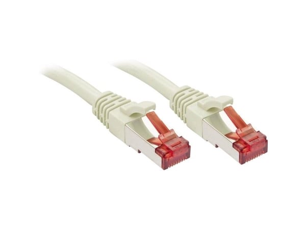 Lindy 47708, 10 m, Cat6, S/FTP (S-STP), RJ-45, RJ-45, Grå