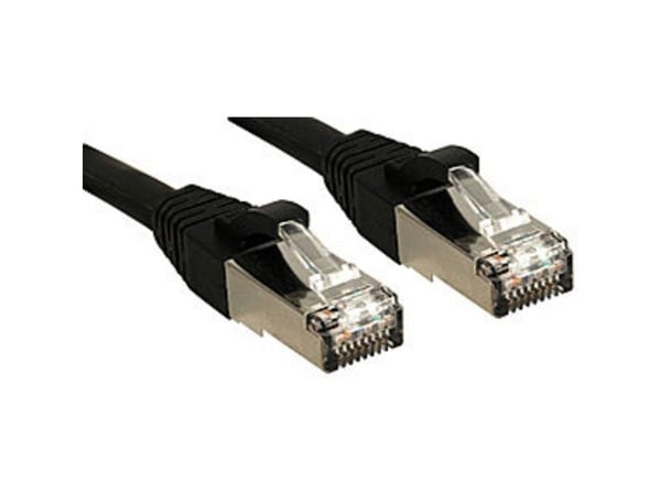 Lindy 45603, 2 m, Cat6, S/FTP (S-STP), RJ-45, RJ-45, Svart