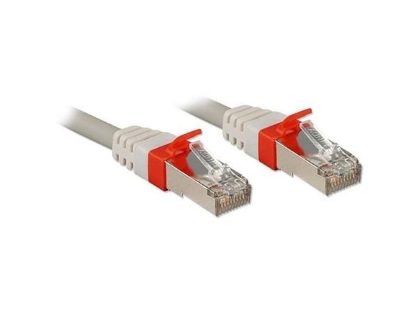 Lindy 45353, 2 m, Cat6a, S/FTP (S-STP), RJ-45, RJ-45, Grå