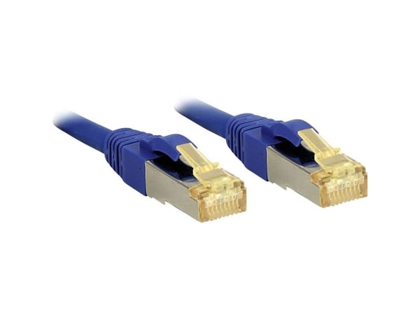 Lindy 47281, 5 m, Cat7, S/FTP (S-STP), RJ-45, RJ-45, Blå