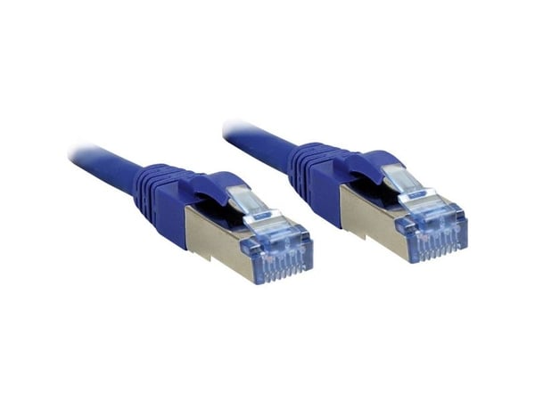 Lindy 47148, 1,5 m, Cat6a, S/FTP (S-STP), RJ-45, RJ-45, Blå