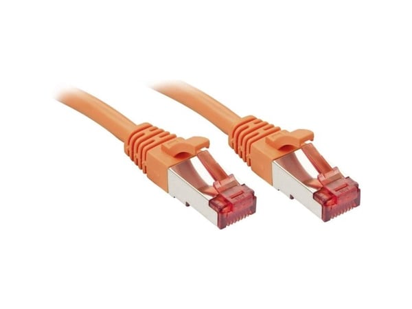 Lindy 47806, 0,5 m, Cat6, S/FTP (S-STP), RJ-45, RJ-45, Oransje
