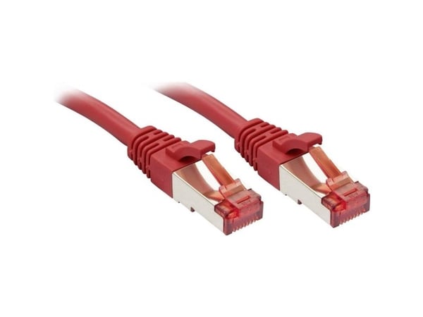 Lindy 47734, 2 m, Cat6, S/FTP (S-STP), RJ-45, RJ-45, Rød