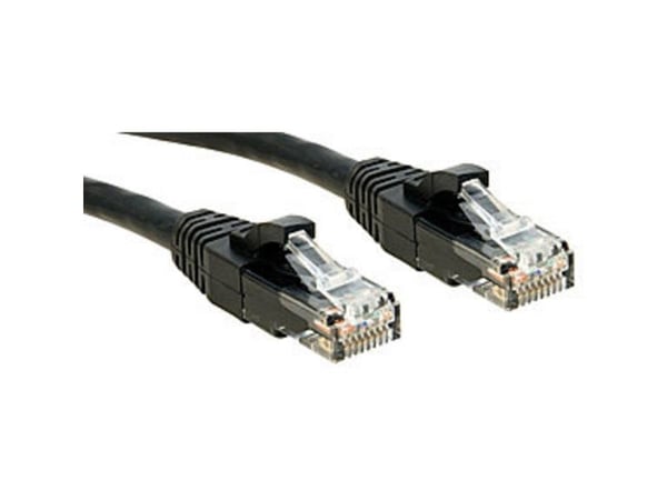 Lindy 45436, 7,5 m, Cat6, U/UTP (UTP), RJ-45, RJ-45, Svart