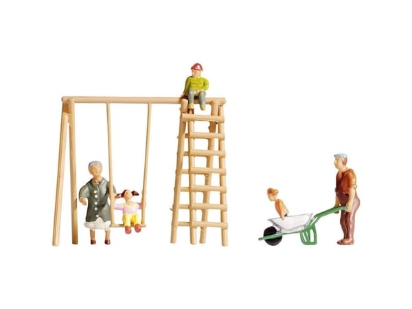 NOCH Grandparents & Grandchildren, HO (1:87), Flerfarget
