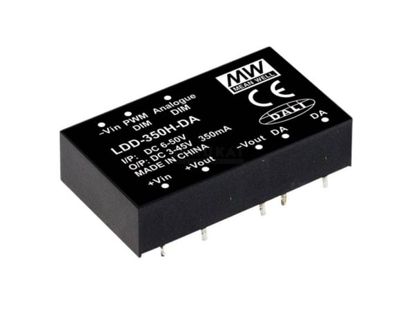 MEAN WELL LDD-1400H-DA, 50 W, IP20, 36 V, 40,6 mm, 18 g
