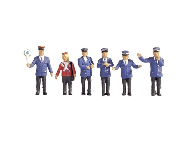 NOCH German Railway Officials, HO (1:87), Flerfarget