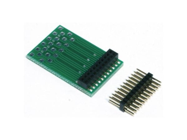 TAMS Elektronik 70-01045-01-C Sovitin PluX- ja 21 MTC-liitännälle Rakennussarja