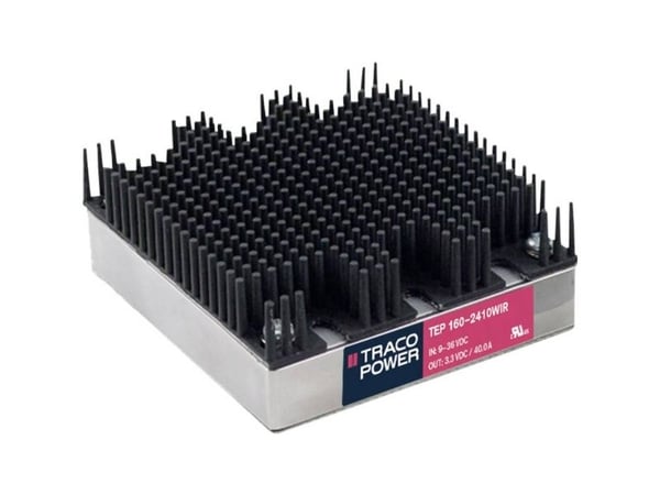 TracoPower TEP 160-2412WIR DC/DC-muunnin, piirilevy 24 V/DC 12 V/DC 12000 mA 160 W Lähtöjen määrä: 1 x