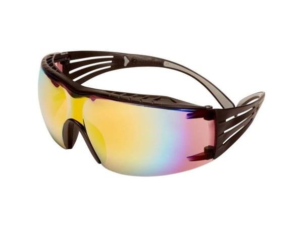3M SF416XAS-BLK, Vernebriller, Svart, Grønn, Plast, 19 g, 1 stykker