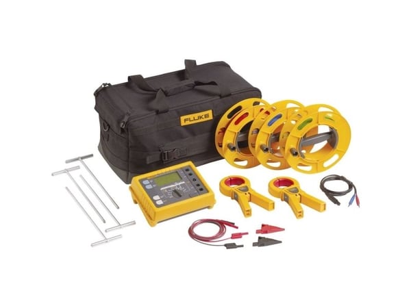 Fluke 1625-2 GEO kit, Svart, Gult, 50 V, 0,1 V, Knapper, Rotasjon, 5%, 8 s
