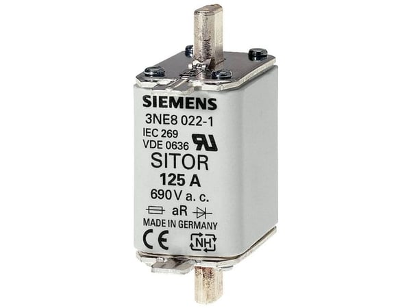 Siemens 3NE80181 Sikringsindsats Sikringsstørrelse = 0 63 A 690 V 3 stk