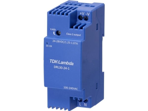 TDK-Lambda DRL-30-12-1 Strømforsyning til DIN-skinne (DIN-kisko) 12 V 2,1 A 25,2 W