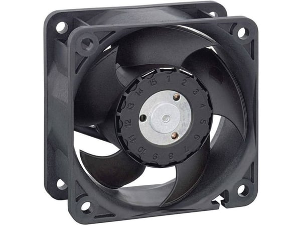 EBM Papst 622/2 H3P aksialvifte 12 V 67 mü/h (L x B x H) 25 x 60 x 60 mm (9692200205)