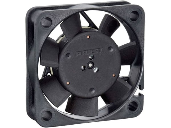 ebm-papst 405F, Vifte, 4 cm, 5400 RPM, 8 m³/t, Sort