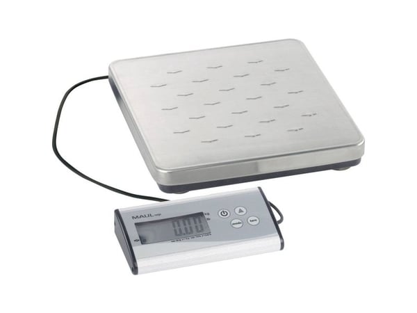 MAUL 1795009, Elektronisk brevvåg, 50 kg, 10 g, 40 g, Grå, Rostfritt stål, Digital