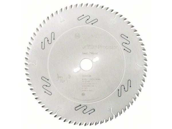 Bosch RUNDSAVKLINGE TOP PRECW 300X3,2X30MM 72T
