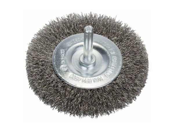 Bosch SHEAR BRUSH WAVED 80MM STAINLESS STEEL 6MM