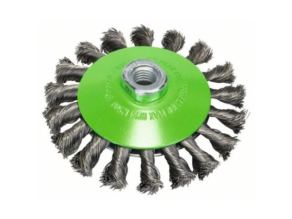 Bosch KONUSBØRSTE BØLGET 115MM INOX M14