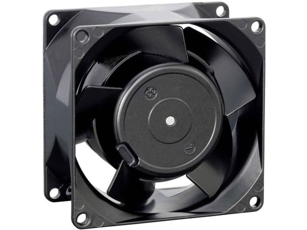 ebm-papst 8506 N, Vifte, 8 cm, 3000 RPM, 61 m³/t, Sort